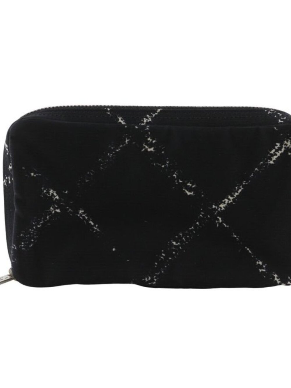 Chanel Travel Line Case Nylon Black Pouch